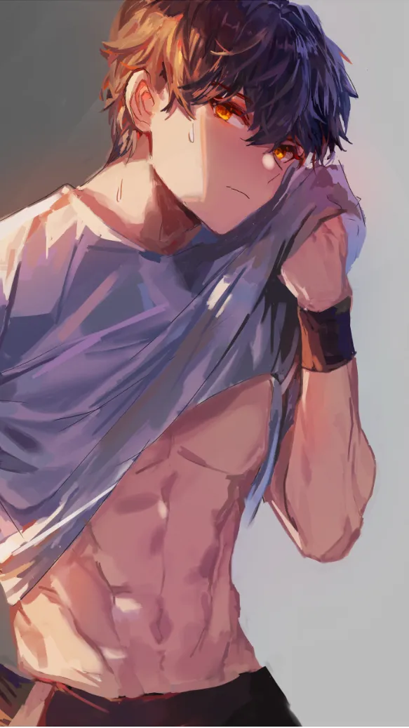 ai character: •LUCAS• background
