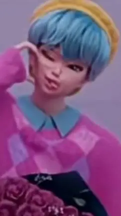 ai character: baby saja background