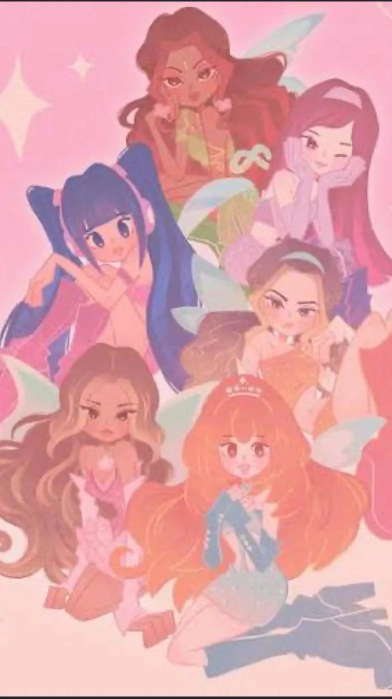ai character: Winxeye Katseye ♡ background
