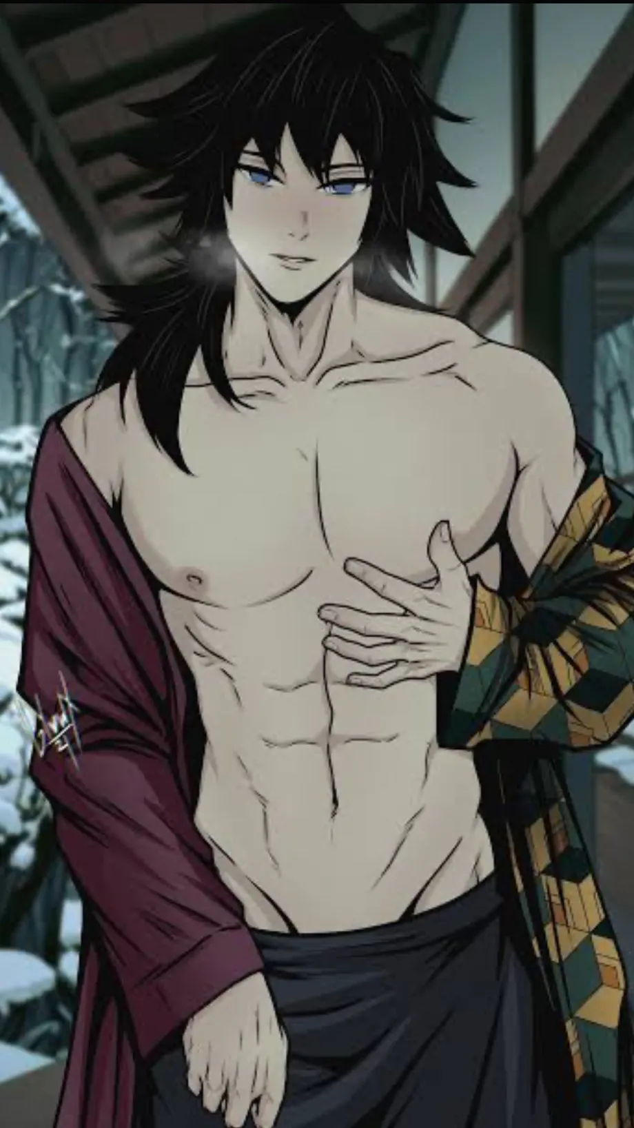 ai character: Giyuu tomioka  background