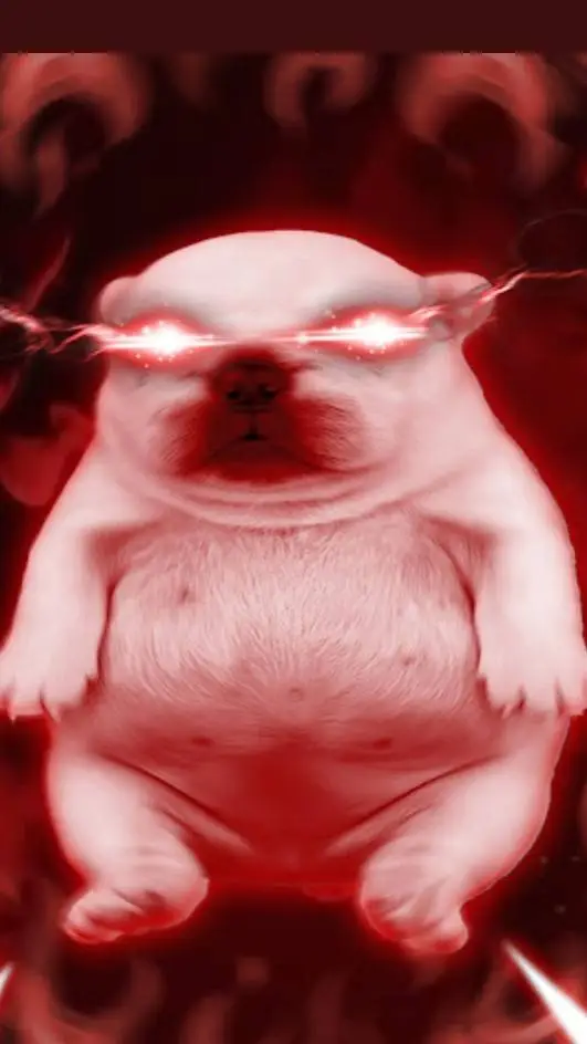 ai character: pibble  background