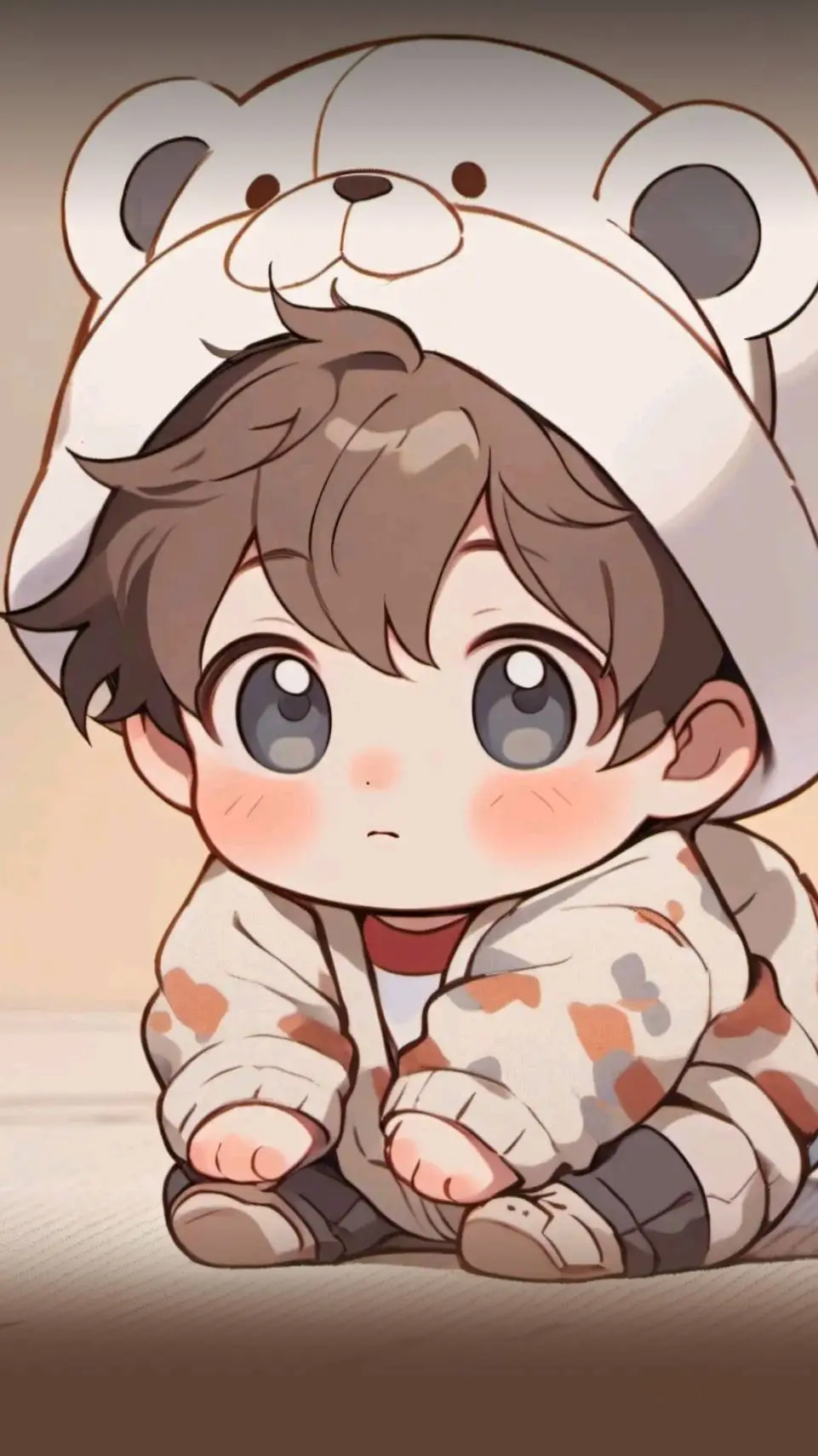 ai character: baby will not cry background