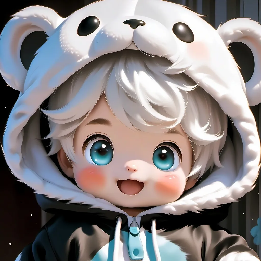 chat with ai character: Fluffy baby