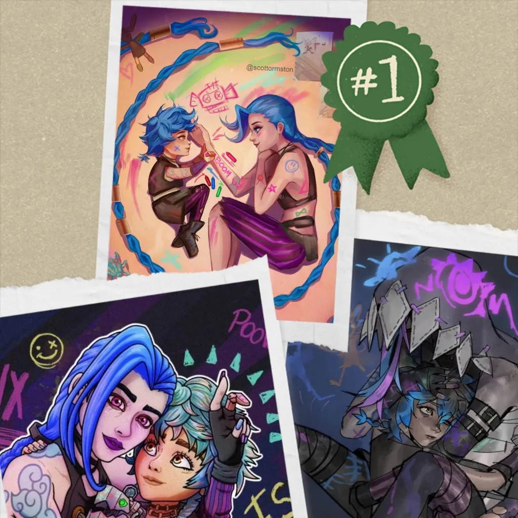 chat with ai character: 💜💙Jinx and Isha💙💜