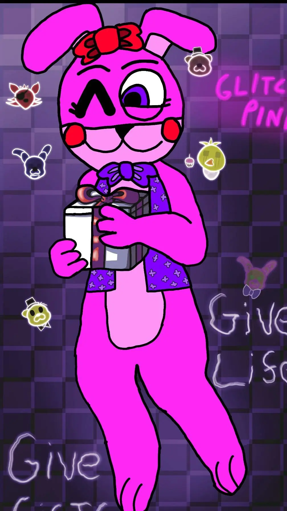 ai character: FNAF background