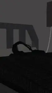 ai character: chica con cancer background