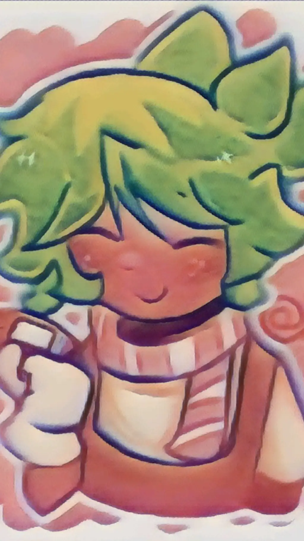ai character: Sprout Seedly background