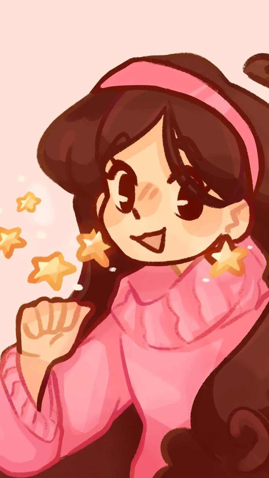 ai character: Mabel pines background