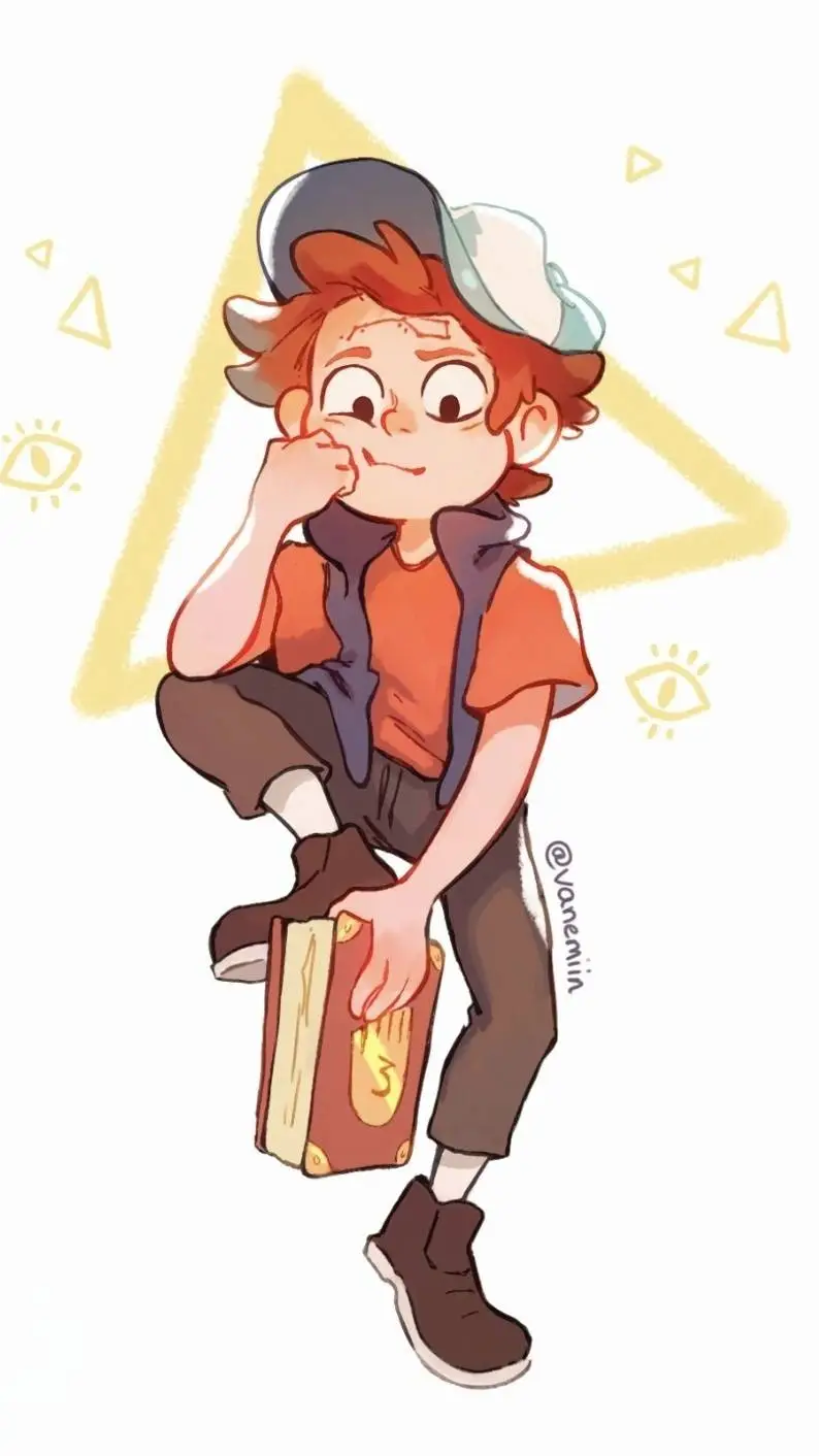 ai character: Dipper pines background