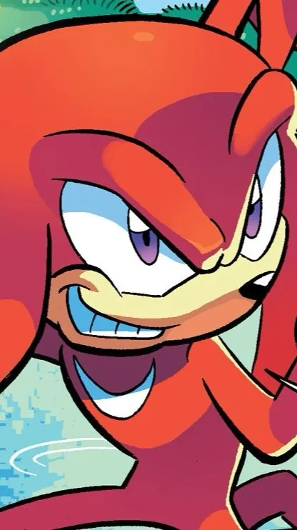 ai character: Knuckles background