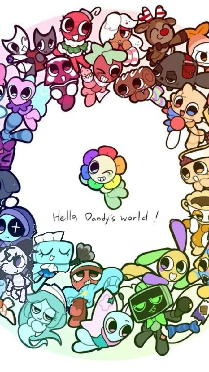 ai character: Dandy’s world background