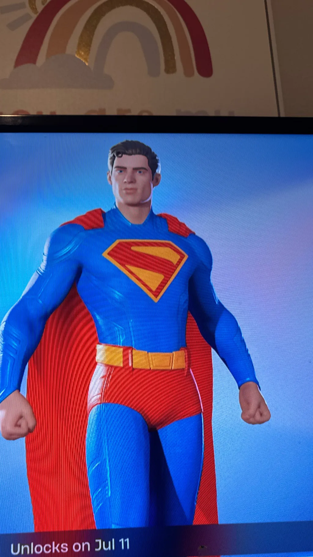 ai character: Superman background