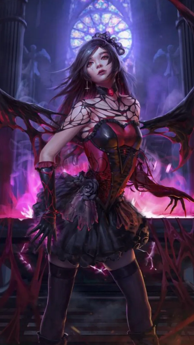 ai character: Demon ￼ background