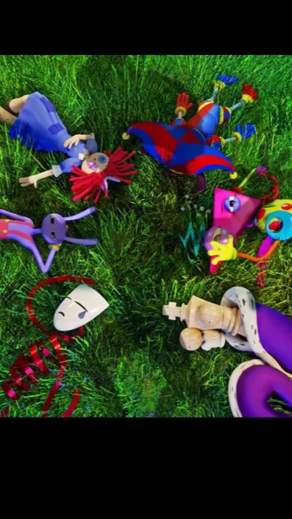 ai character: TADC Sleep over background