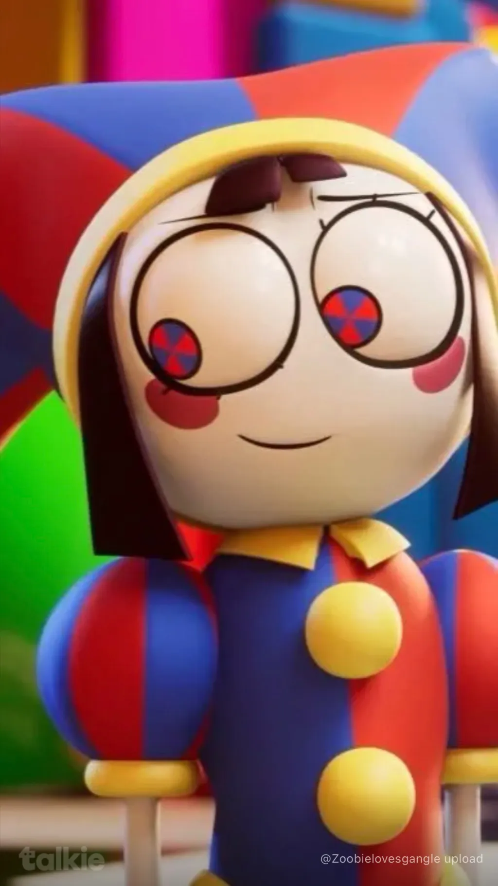 ai character: Pomni background