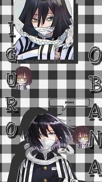 ai character: Iguro Obanai background