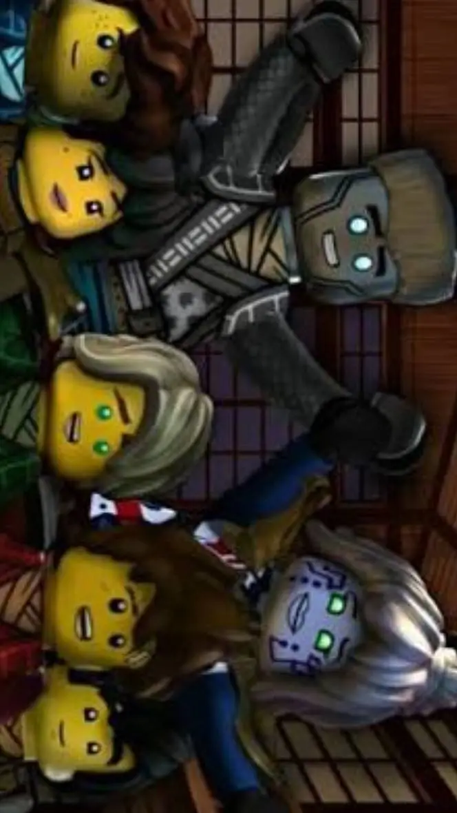 ai character: ninjago  background