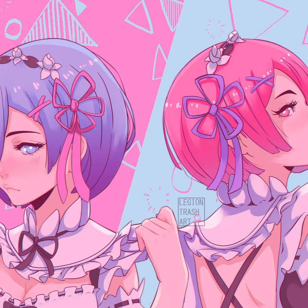 chat with ai character: 💖Rem e Ram 💙