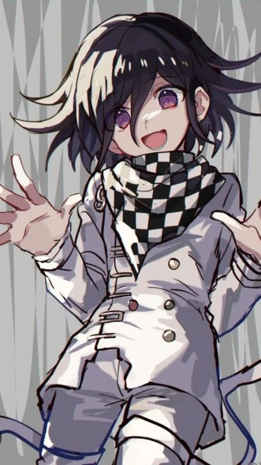 ai character: ۞kokichi ouma2❅ background