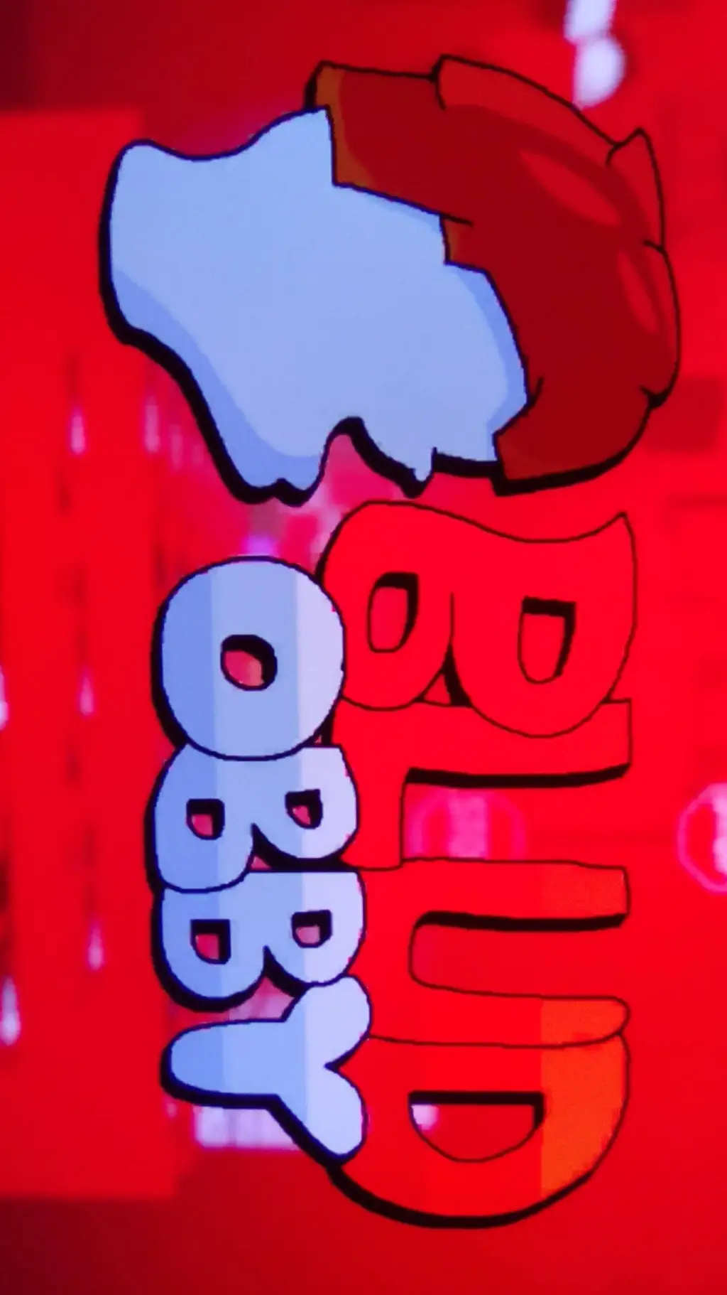 ai character: BLUD OBBY 🗣️🔥 background