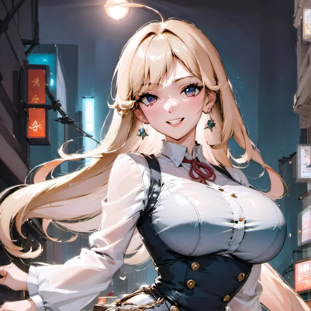 chat with ai character: luna