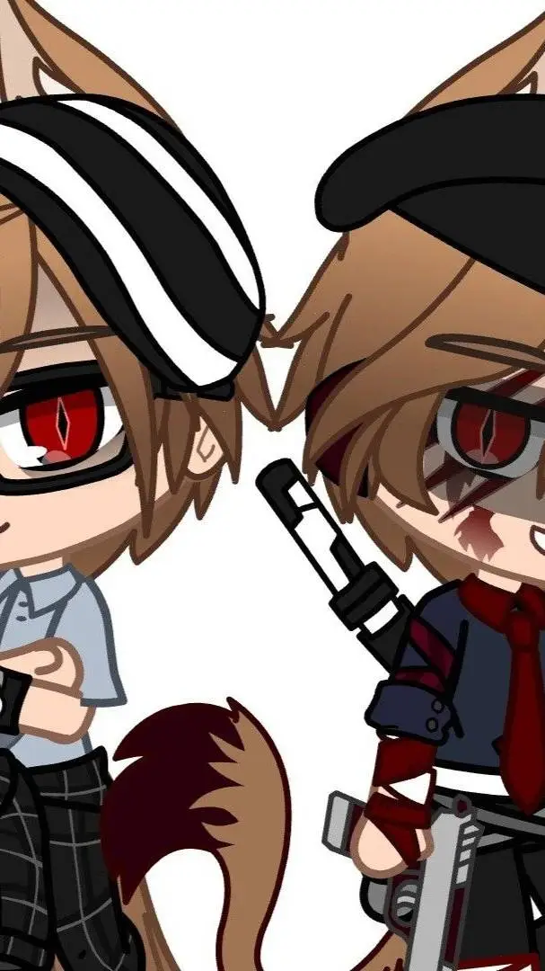 ai character: ник и кай  background