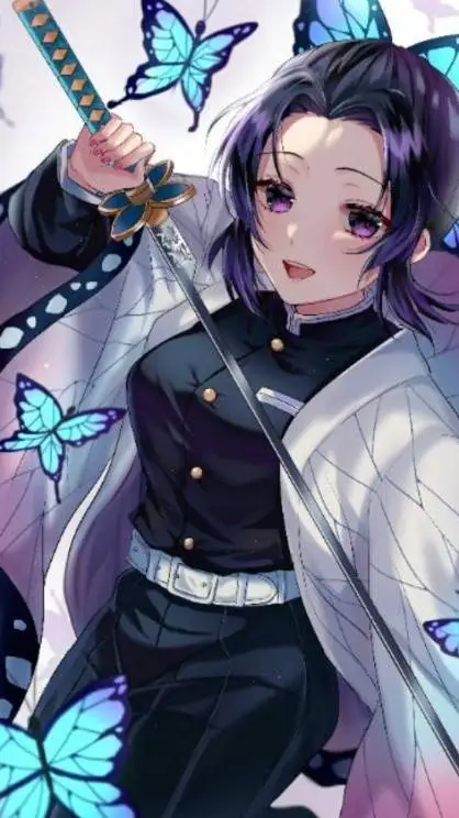 ai character: Shinobu kocho background