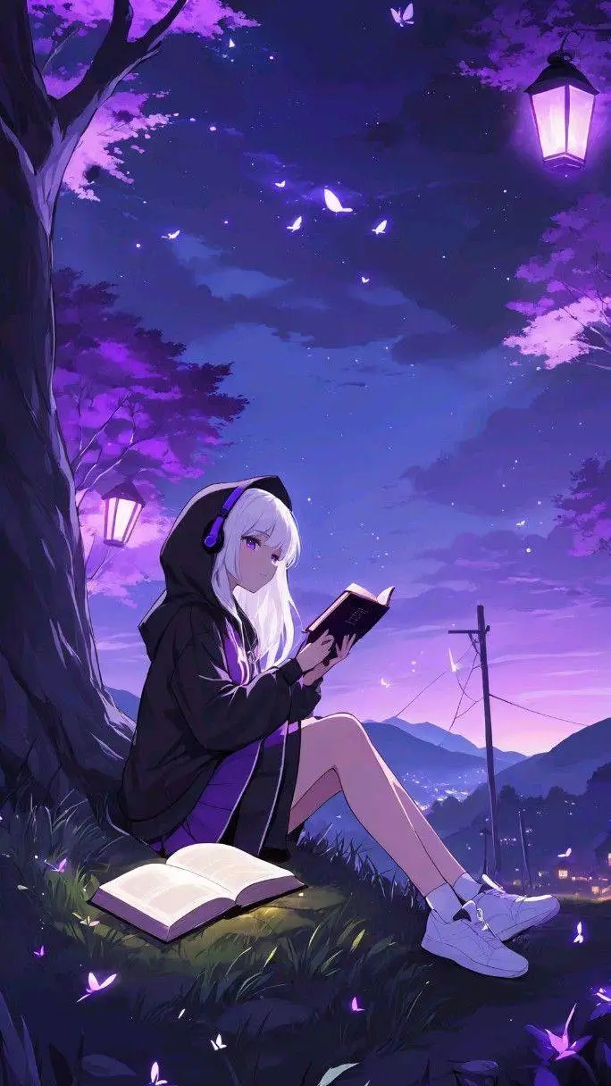 ai character: La chica nueva  background