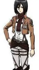 ai character: Mikasa background