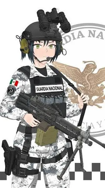 ai character: Maria🪖🥰 background