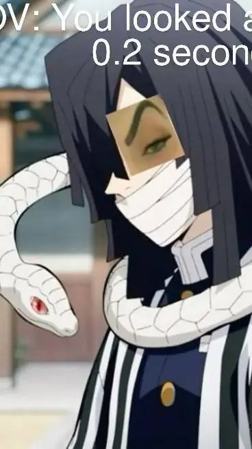 ai character: Obanai 🐍 background