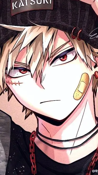 ai character: Katsuki Bakugo background