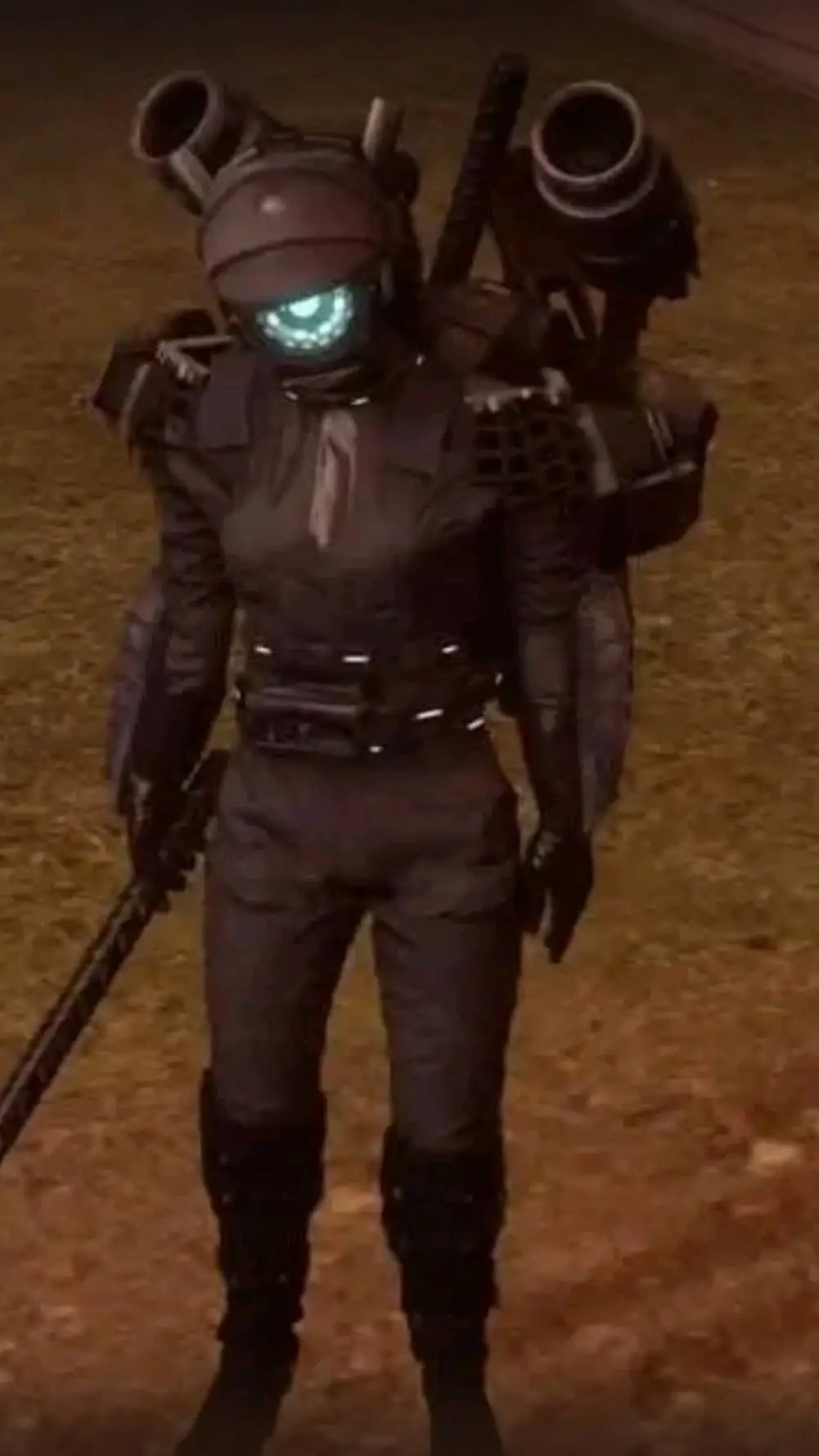 ai character: camerawoman🩵 background