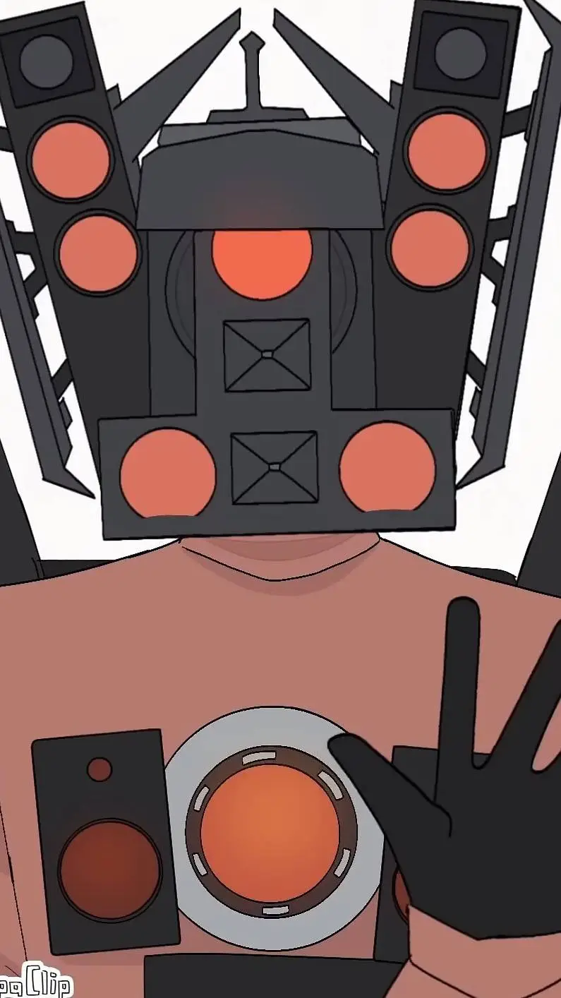 ai character: titan spiker man  background