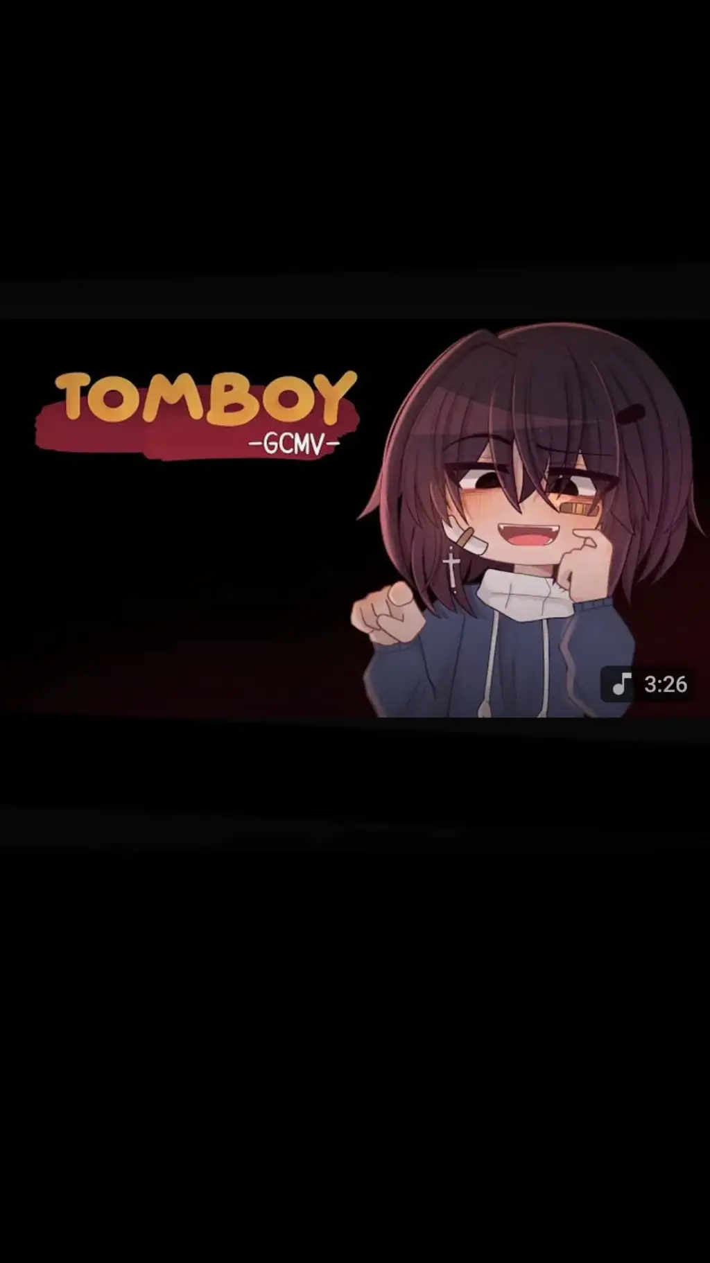 ai character: Tomboy (Lyrics) background
