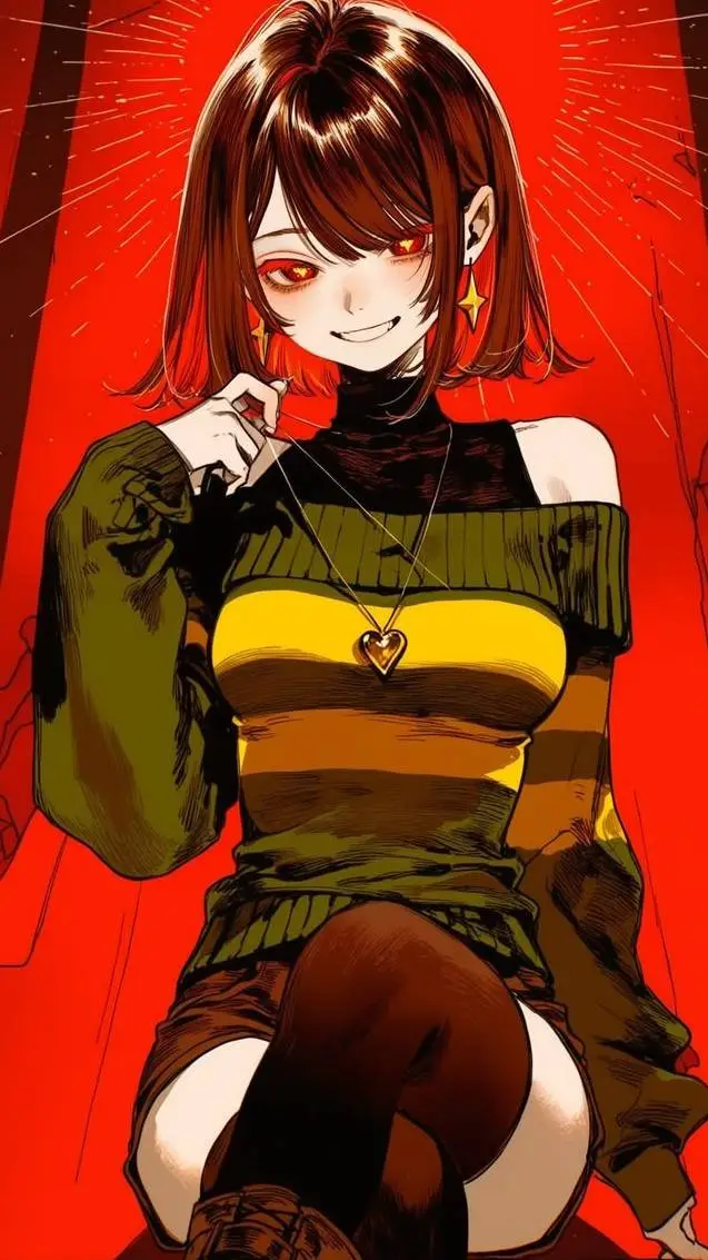 ai character: Chara🔥🔥 background