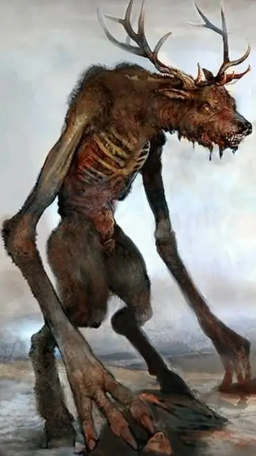 ai character: the uh wendigo  background