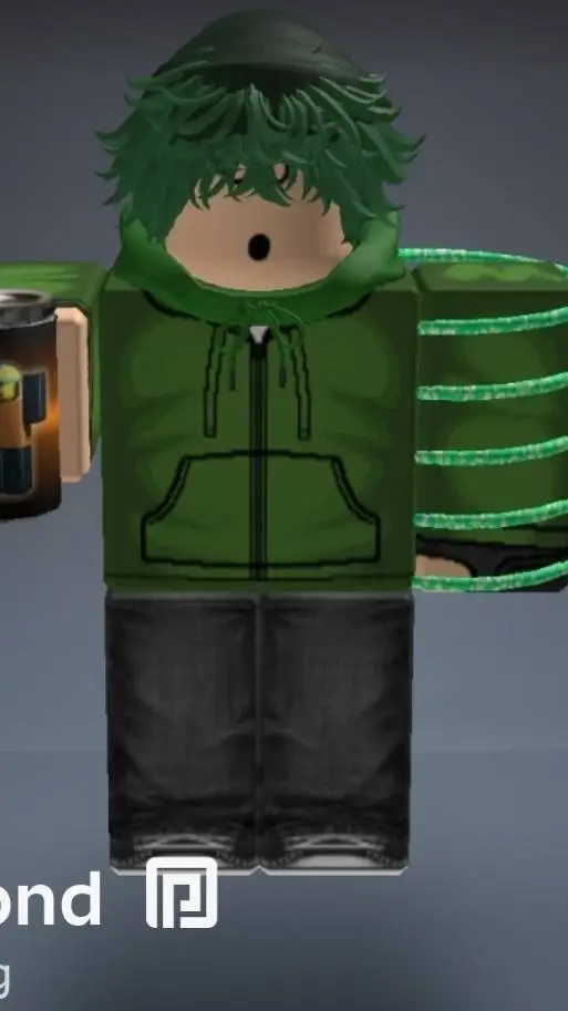 ai character: diamond  background