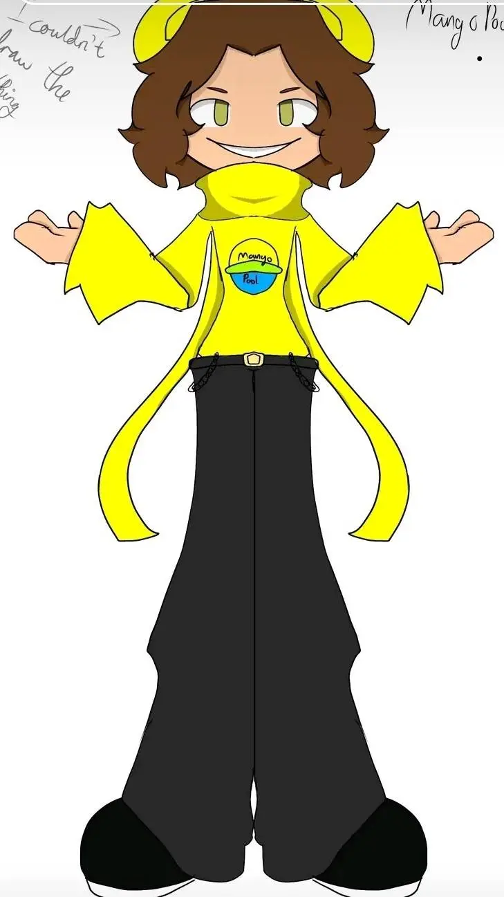 ai character: mangopool  background