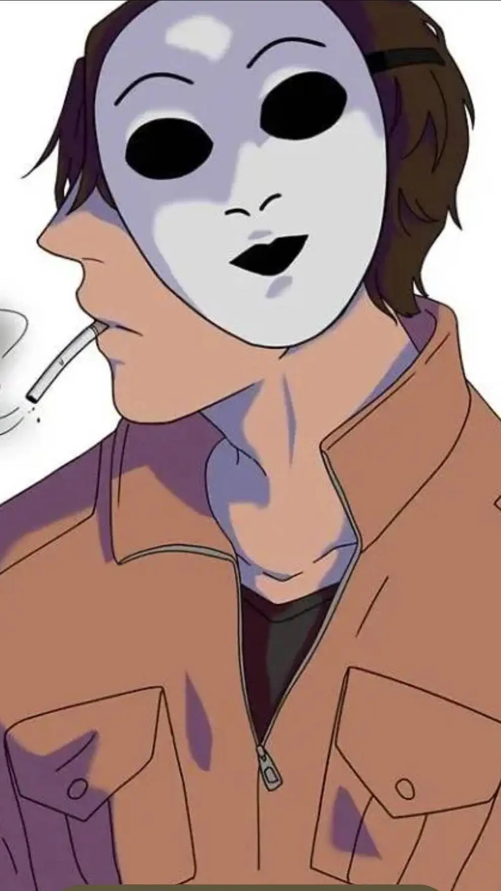 ai character: masky  background