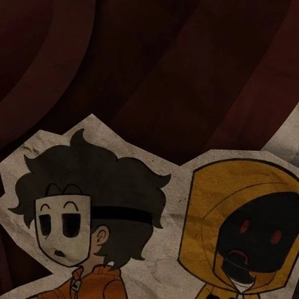 chat with ai character: hoodie and masky