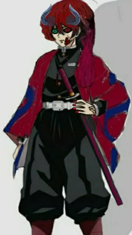 ai character: Raiken (demon) background