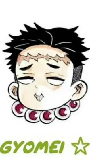 ai character: GYOMEI IS MISSING  background