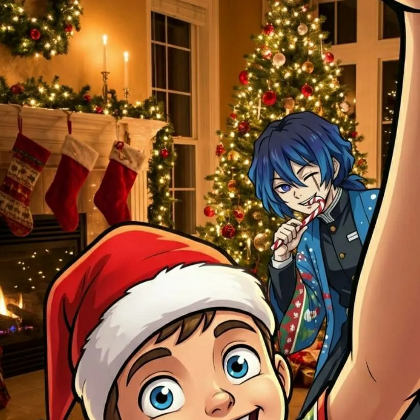 chat with ai character: Christmas w/ OCs