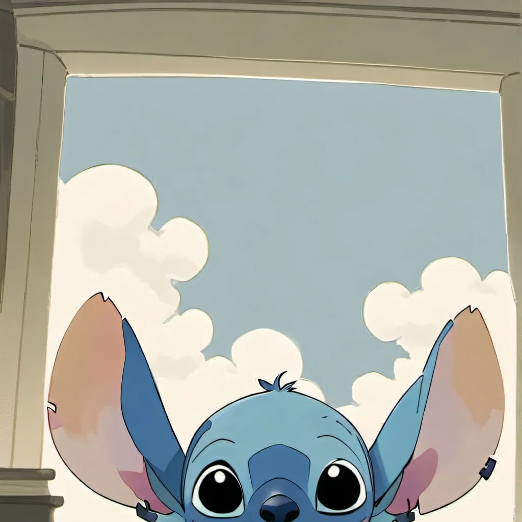 chat with ai character: baby stitch