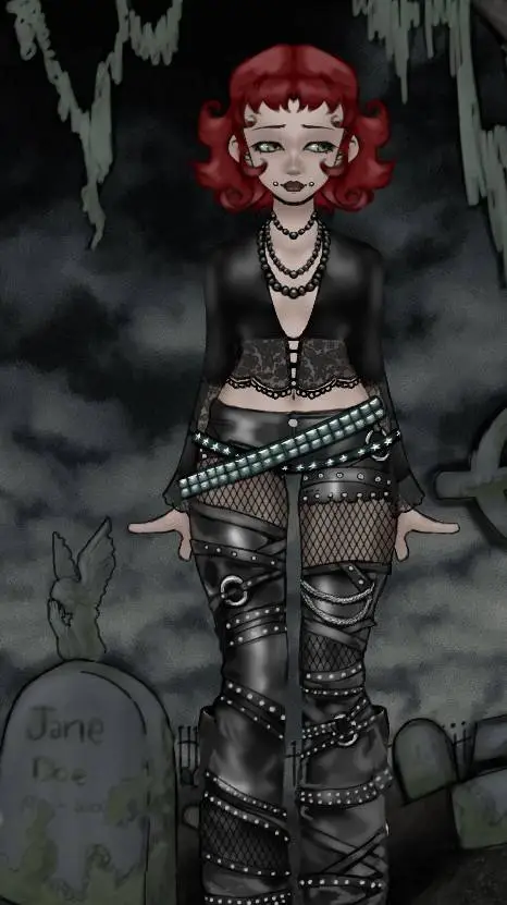 ai character: sarah background