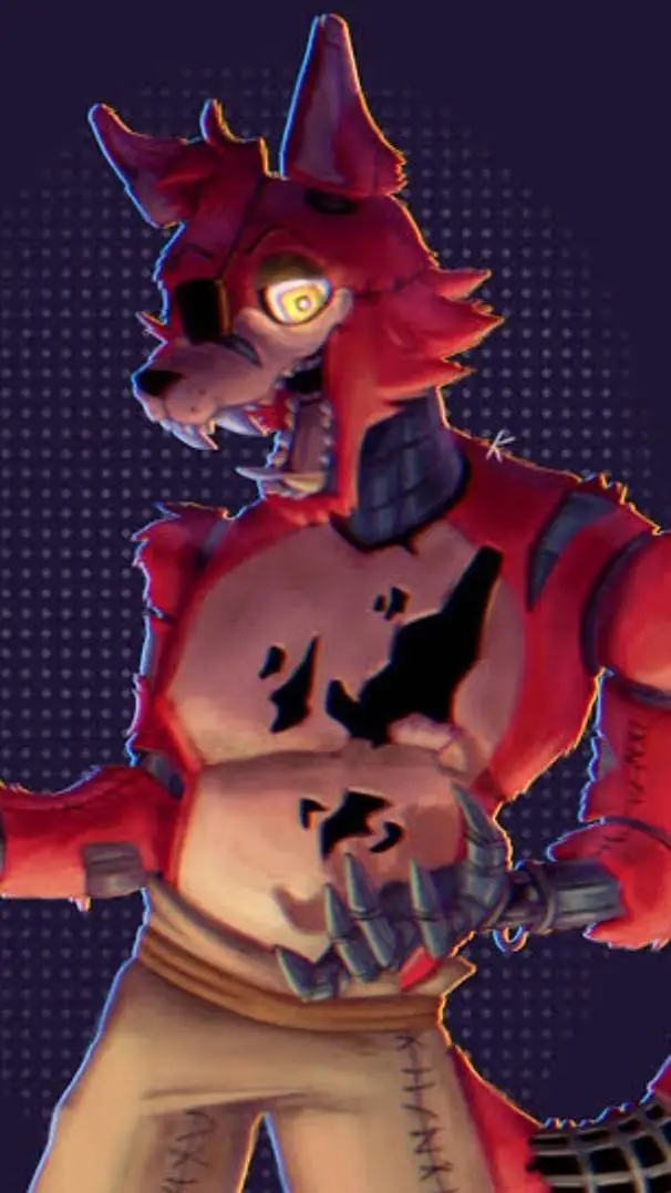 ai character: Foxy background