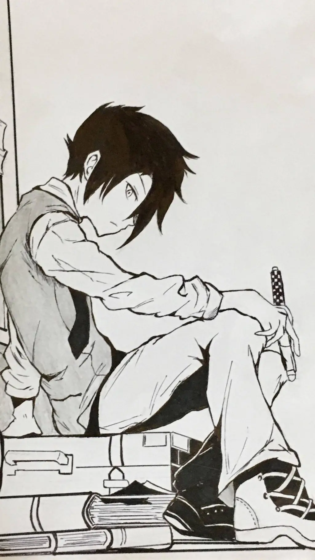 ai character: Ray (TPN) background