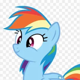 chat with ai character: Rainbow dash 