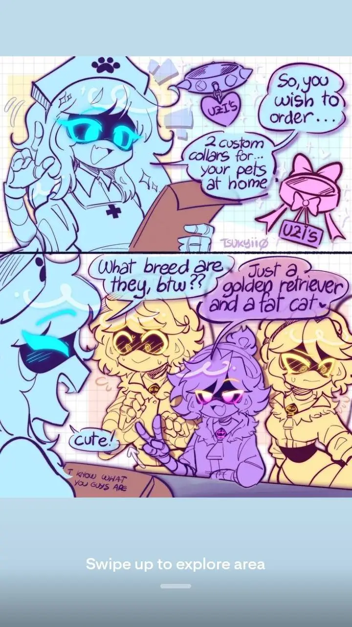 ai character: collars-md background